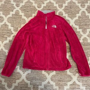The North Face pink fleece medium